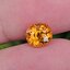 พลอย บุษราคัม yellow sapphire 3.26 กะรัต (Cts.) พลอยแท้ อัญมณีมงคลประจําวันเกิด เครื่องประดับพลอย