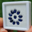 พลอย ไพลิน blue sapphire 5.8 กะรัต (Cts.) 11 เม็ด (Pcs.) พลอยแท้ อัญมณีมงคลประจําวันเกิด เครื่องประดับพลอย