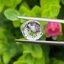 พลอย เพทาย Natural Zircon 4.17 กะรัต (Cts.) พร้อมใบเซอร์ พลอยแท้ อัญมณีมงคลประจําวันเกิด เครื่องประดับพลอย