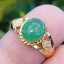 หยก พม่า แท้ Jade แหวนหยก 翡翠戒指 (Jadeite ring) ดิบ 1.30 กะรัต (Cts.) ไม่ผ่านการปรับปรุง (Type A) พม่า (Myanmar)