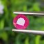 พลอย ทับทิม Ruby sapphire 0.82 กะรัต (Cts.) พลอยแท้ อัญมณีมงคลประจําวันเกิด เครื่องประดับพลอย