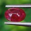 พลอย ทับทิม พม่า (Burmese Ruby Sapphire) 0.77 กะรัต พร้อมใบเซอร์ พลอยแท้ อัญมณีมงคลประจําวันเกิด เครื่องประดับพลอย