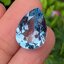 พลอย บลู โทแพซ (Blue Topaz) 12.35 กะรัต (Cts.) พลอยแท้ อัญมณีมงคลประจําวันเกิด เครื่องประดับพลอย