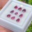 พลอย ทับทิม สยาม Siam Ruby sapphire 9 เม็ด (Pcs.) 4.275 กะรัต (Cts.) พลอยแท้ อัญมณีมงคลประจําวันเกิด เครื่องประดับพลอย