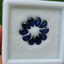 พลอย ไพลิน blue sapphire 5.25 กะรัต (Cts.) 10 เม็ด (Pcs.) พลอยแท้ อัญมณีมงคลประจําวันเกิด เครื่องประดับพลอย