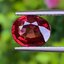 พลอย โรโดไลต์ กาเน็ท Rhodolite Garnet 2.77 กะรัต Cts.พลอยแท้ อัญมณีมงคลประจําวันเกิด เครื่องประดับพลอย