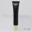 หลอดโฟมสีดำ ฝาอะคริลิคสีทอง หลอดครีม รหัส FT-26