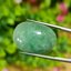 หยกพม่าเจียรนัย (Burmese jade ) 34.70 กะรัต หยกแท้ อัญมณีมงคลประจําวันเกิด เครื่องประดับหยก