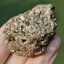 ก้อนผลึก ไพไรท์ Raw Rough Pyrite 58.0 กรัม (Grams) พลอยแท้ อัญมณีมงคลประจําวันเกิด เครื่องประดับพลอย