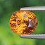 พลอย บุษราคัม yellow sapphire 3.19 กะรัต (Cts.) พร้อมใบเซอร์ พลอยแท้ อัญมณีมงคลประจําวันเกิด เครื่องประดับพลอย