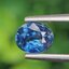 พลอย ไพลิน (Blue Sapphire) 1.06 กะรัต (Cts.) พลอยแท้ อัญมณีมงคลประจําวันเกิด เครื่องประดับพลอย