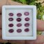 พลอย ทับทิม สตาร์ แซฟไฟร์ Ruby Star Sapphire 9.0 กะรัต (Cts.) 12 (Pcs.) พลอยแท้ อัญมณีมงคลประจําวันเกิด เครื่องประดับพลอย