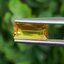 พลอย บุษราคัม Yellow Sapphire 1.04 กะรัต (Cts.) พลอยแท้ อัญมณีมงคลประจําวันเกิด เครื่องประดับพลอย