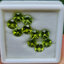 พลอย เพอริดอต Peridot 9.61 กะรัต (Cts.) 10 เม็ด (pcs.) พลอยแท้ อัญมณีมงคลประจําวันเกิด เครื่องประดับพลอย