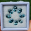 พลอย เพทาย Natural Zircon 12.16 กะรัต (Cts.) 8 เม็ด (8Pcs.) พลอยแท้อัญมณีมงคล ประจําวันเกิด เครื่องประดับพลอย