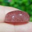 พลอย สตอเบอรี่ ควอตซ์ Strawberry Quartz 16.58 กะรัต (Cts.) พลอยแท้ อัญมณีมงคลประจําวันเกิด เครื่องประดับพลอย