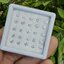 พลอย เพทาย Natural Zircon 6.23 กะรัต (Cts.) 25 เม็ด (Pcs.) พลอยแท้ อัญมณีมงคลประจําวันเกิด เครื่องประดับพลอย