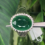 หยก พม่า แท้ Jade แหวนหยก 翡翠戒指 (Jadeite ring) ดิบ (Size) 58 ไม่ผ่านการปรับปรุง (Type A) พม่า (Myanmar)