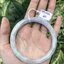 J05C0127 หยก พม่า แท้ Jade กำไลหยก 60 มม (Jade bracelet) พม่า (Myanmar)