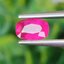 พลอย ทับทิม Ruby sapphire 1.06 กะรัต (Cts.) สีพิเศษ"แดงชมพูสด พร้อมใบเซอร์ พลอยแท้ อัญมณีมงคลประจําวันเกิด เครื่องประดับพลอย