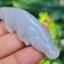หยก แกะสลัก รูป จระเข้ (Burmese jadeite) หยก พม่า แท้