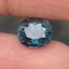 พลอย ไพลิน Greenish Blue Sapphire 3.56 กะรัต (Cts.) พร้อมใบเซอร์ พลอยแท้ อัญมณีมงคลประจําวันเกิด เครื่องประดับพลอย