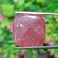 พลอย สตอเบอรี่ ควอตซ์ Strawberry Quartz 29.53 กะรัต (Cts.) พลอยแท้ อัญมณีมงคลประจําวันเกิด เครื่องประดับพลอย