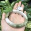 J05C0030 หยก พม่า แท้ Jade กำไลหยก 58 มม. (Jade bracelet) พม่า (Myanmar)