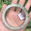 J05C0026 หยก พม่า แท้ Jade กำไลหยก 62.8 มม. (Jade bracelet) พม่า (Myanmar)