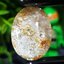 โป่งข่าม ควอตซ์ Rutilated Quartz 78.96 กะรัต พลอยแท้ อัญมณีมงคลประจําวันเกิด เครื่องประดับพลอย