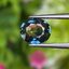 พลอย ไพลิน Greenish Blue Sapphire 1.05 กะรัต (Cts.) พลอยแท้ อัญมณีมงคลประจําวันเกิด เครื่องประดับพลอย
