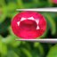 พลอย ทับทิม Ruby sapphire 4.09 กะรัต (Cts.) พลอยแท้ อัญมณีมงคลประจําวันเกิด เครื่องประดับพลอย