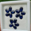 พลอย ไพลิน blue sapphire 8.74 กะรัต (Cts.) 15 เม็ด (Pcs.) พลอยแท้ อัญมณีมงคลประจําวันเกิด เครื่องประดับพลอย