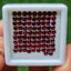 พลอย สปิเนล Spinel 10.03 กะรัต (Cts.) 83 เม็ด 3.0 มม. (mm.) พลอยแท้ อัญมณีมงคลประจําวันเกิด เครื่องประดับพลอย