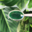 หยก พม่า แท้ Jade แหวนหยก 翡翠戒指 (Jadeite ring) ดิบ (Size) 58 ไม่ผ่านการปรับปรุง (Type A) พม่า (Myanmar)