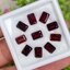 พลอย โกเมน Garnet 10 เม็ด (pcs.) 10.81 กะรัต (Cts.) พลอยแท้ อัญมณีมงคลประจําวันเกิด เครื่องประดับพลอย
