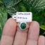 หยก พม่า แท้ Jade แหวนหยก 翡翠戒指 (Jadeite ring) 1.26 กะรัต (Cts.) ดิบ (Size) 57 ไม่ผ่านการปรับปรุง (Type A) พม่า (Myanmar)