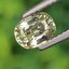 พลอย บุษราคัม yellow sapphire 1.14 กะรัต (Cts.) ดิบ (Unheated) พร้อมใบเซอร์ พลอยแท้ อัญมณีมงคลประจําวันเกิด เครื่องประดับพลอย