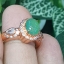 หยก พม่า แท้ Jade แหวนหยก (jadeite) 1.71 กะรัต (Cts.) (Size) 59 ดิบ ไม่ผ่านการปรับปรุง (Type A) พม่า (Myanmar)