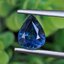 พลอย ไพลิน (Blue Sapphire) 1.04 กะรัต (Cts.) ดิบ (Unheated) พลอยแท้ อัญมณีมงคลประจําวันเกิด เครื่องประดับพลอย