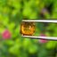 พลอย บุษราคัม Yellow Sapphire 1.03 กะรัต (Cts.) พลอยแท้ อัญมณีมงคลประจําวันเกิด เครื่องประดับพลอย