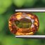 พลอย บุษราคัม yellow sapphire 2.89 กะรัต (Cts.) พลอยแท้ อัญมณีมงคลประจําวันเกิด เครื่องประดับพลอย
