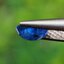 พลอย ไพลิน Blue Sapphire 0.44 กะรัต (Cts.) พลอยแท้ อัญมณีมงคลประจําวันเกิด เครื่องประดับพลอย