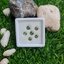 พลอย เขียวส่อง Green Sapphire 4.06 กะรัต (Cts.) 6 เม็ด (Pcs.) พลอยแท้ อัญมณีมงคลประจําวันเกิด เครื่องประดับพลอย