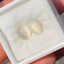 พลอย มุกดาหาร มูนสโตน moonstone 2 เม็ด (Pcs.) 6.785 กะรัต (Cts.) พลอยแท้ อัญมณีมงคลประจําวันเกิด เครื่องประดับพลอย