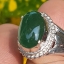 หยก พม่า แท้ Jade แหวนหยก 翡翠戒指 (Jadeite ring) 3.39 กะรัต (Cts.) (Size) 58 ดิบ ไม่ผ่านการปรับปรุง (Type A) พม่า (Myanmar)