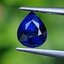 พลอย ไพลิน blue sapphire 1.20 กะรัต (Cts.) เผาเก่า พลอยแท้ อัญมณีมงคลประจําวันเกิด เครื่องประดับพลอย