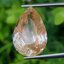 ไหมทอง โทแพซ Golden Rutilated Topaz 5.58 กะรัต Cts.พลอยแท้ อัญมณีมงคลประจําวันเกิด เครื่องประดับพลอย