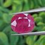 พลอย ทับทิม สยาม Siam Ruby sapphire 2.19 กะรัต (Cts.) พร้อมใบเซอร์ (With Certificate) พลอยแท้ อัญมณีมงคลประจําวันเกิด เครื่องประดับพลอย
