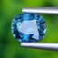 พลอย ไพลิน blue sapphire 1.04 กะรัต (Cts.) ดิบ unheated พลอยแท้ อัญมณีมงคลประจําวันเกิด เครื่องประดับพลอย